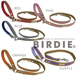 ラッセルクッションリード【BIRDIE中型犬カフェタイプリード】M
